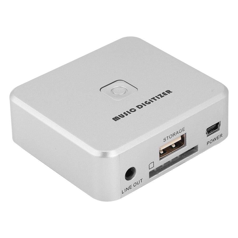 EZCAP241 Musik Digitizer Audio- zu erfassen Recorder Kasten Konvertieren alten analogen musik zu MP3Unterstützung USB Stock L/R 3,5 UNS stecker Für SD karte