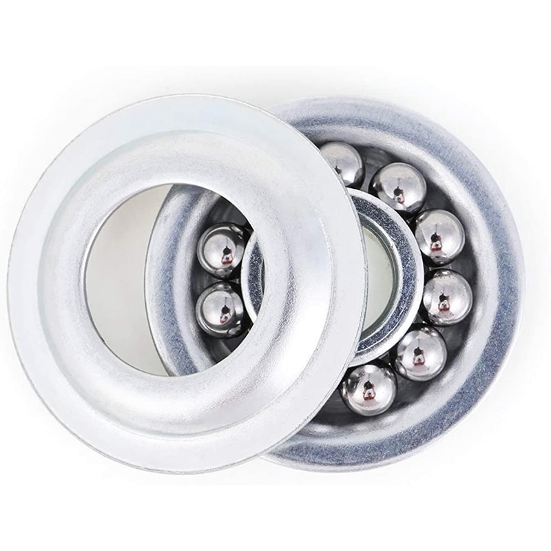 10Pcs 2 inch Garage Door Rolle Nylon Garage Door Wheels for Garage Track Replacement with Sealed 6200Zz Ball Bearing