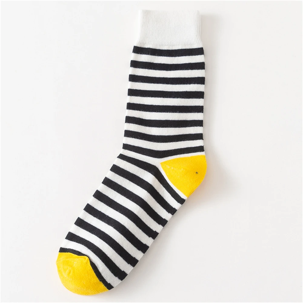 Calcetines de colores con estampado de arcoíris para hombre, medias con estampado de arte divertido y feliz, conjunto de de invierno, estilo informal y de negocios,: Dorado