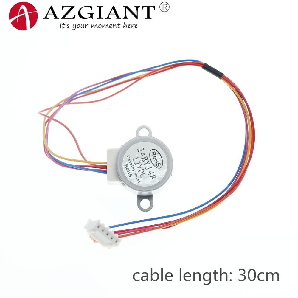 DC stepper motor DC 12V reduction ratio 1:64, 24BYJ48, air conditioning swing A/C air motor