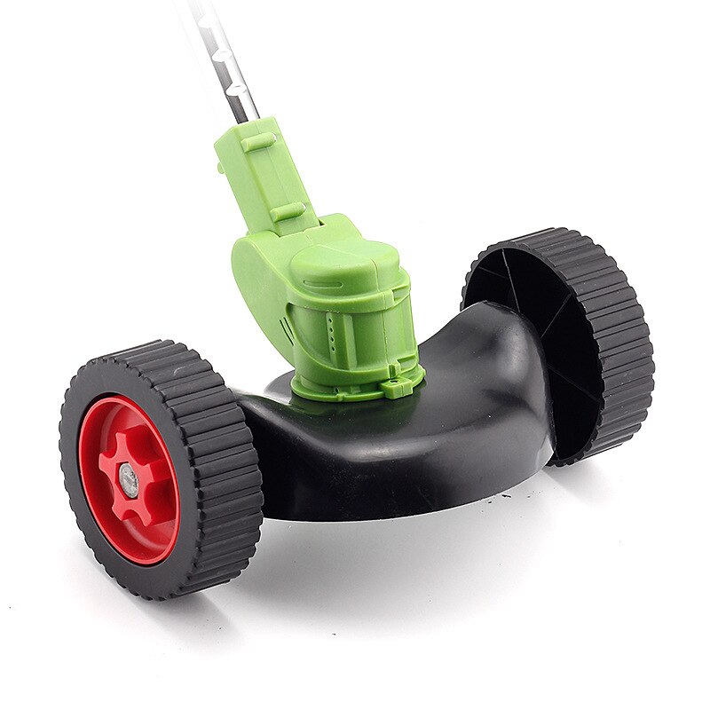 Grass Trimmer Rolling Wheel Effective Comfortable Garden Lawn Mower Accessories String Cutter Guider Tools