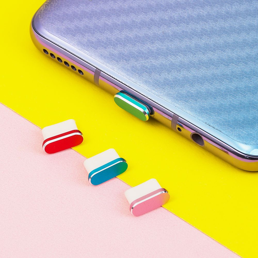 Type-C Charger Port Dust Plug Stopper Cap Cover USB C Interface Protector for Samsung Galaxy S21 S20 Huawei P40 Xiaomi 11/10