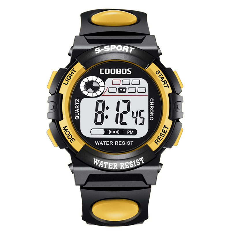 Dameshorloges sport digitaal horloge damesjurken rubberen led-display klok waterdichte polshorloges montre femme