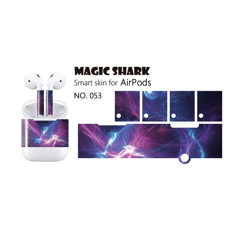 Beautiful 2.5d Stereo Skin Sticker For Apple Airpods Skins Stickers With: 053