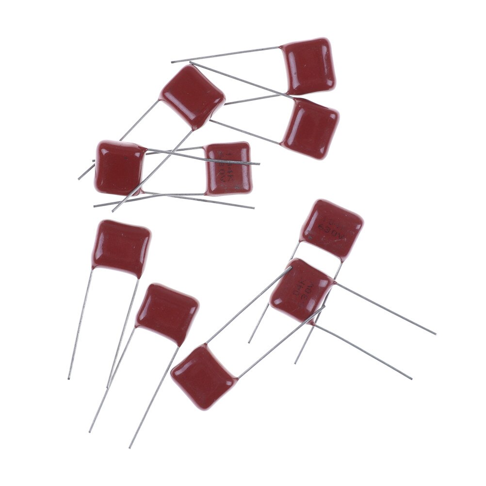 10Pcs Metallized Film Capacitor 630V104J 104 630V ... – Grandado