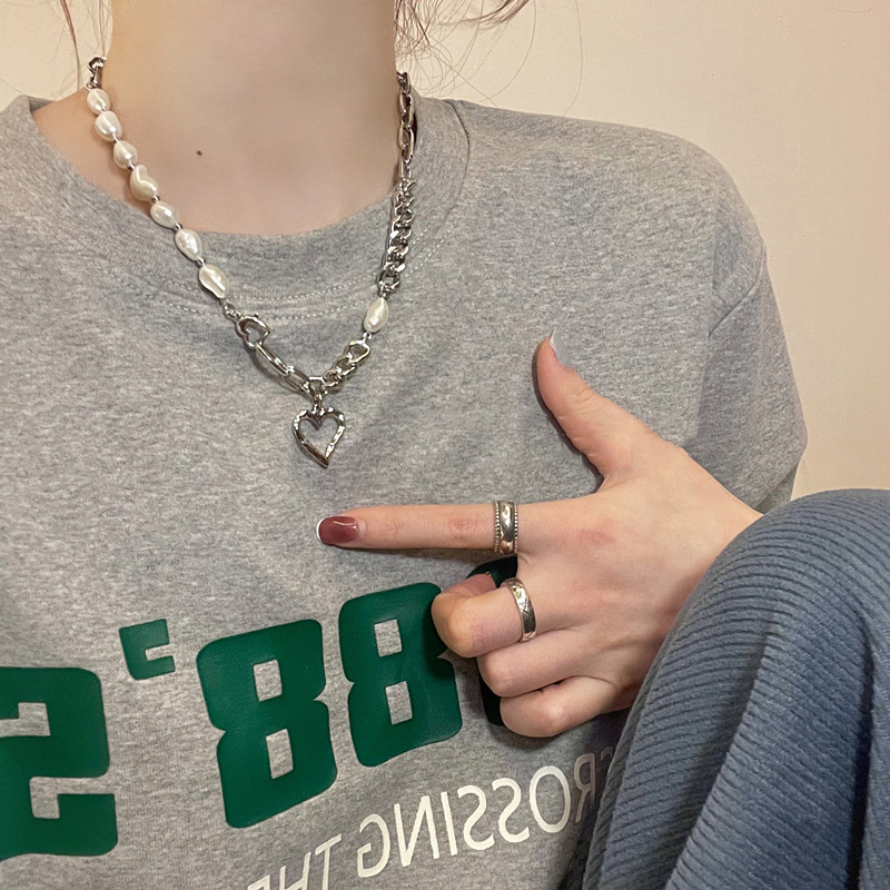 COAI Cadeau-ideeën voor vrouwen 925 sterling zilveren ketting met hart hanger liefde hanger gemaakt van amethist
