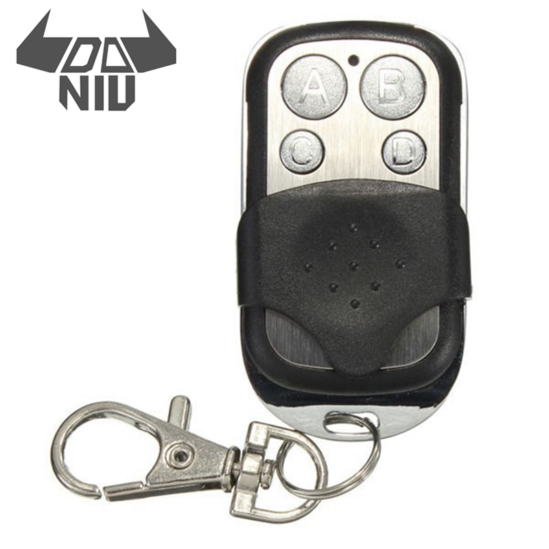 DANIU 433mhz Electric Cloning Universal Gate Garage Door Remote Control Fob Key Fob for Security Protection Alarm