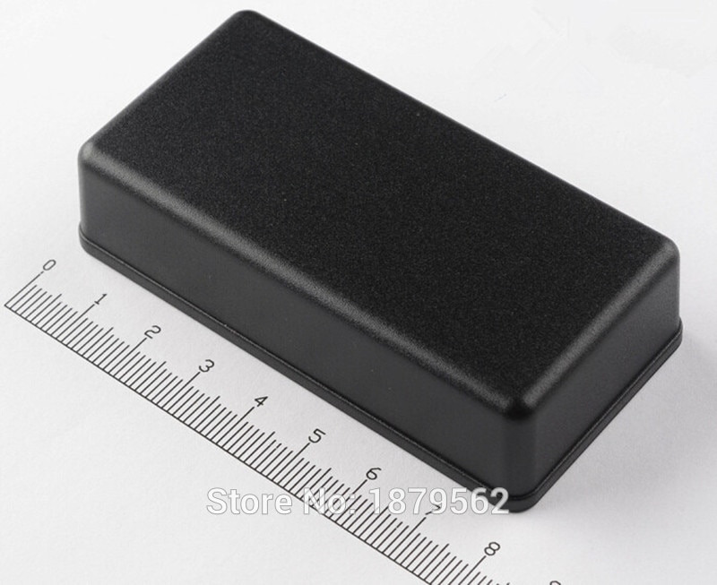 [ 2 farger] 81*41*20mm små plastbokser til elektronisk hus diy prosjekt plc kabinett koblingsboks  ip55 vanntett bryterboks