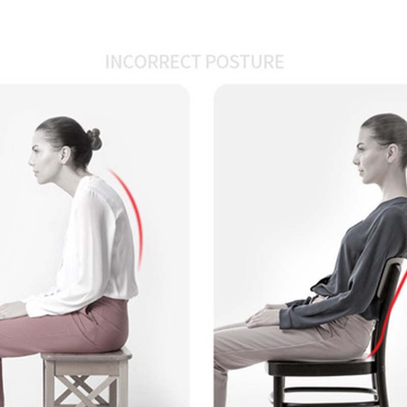 Memory Foam Seat Back Cushion Orthopedic Coccyx Spine Mat Hemorrhoid Treat Pad Slow Rebound Pressure Cushions