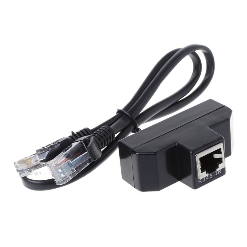 RJ11 6P4C Female To 4 Ethernet RJ45 8P8C Male F/M Adapter Converter Cable Phone