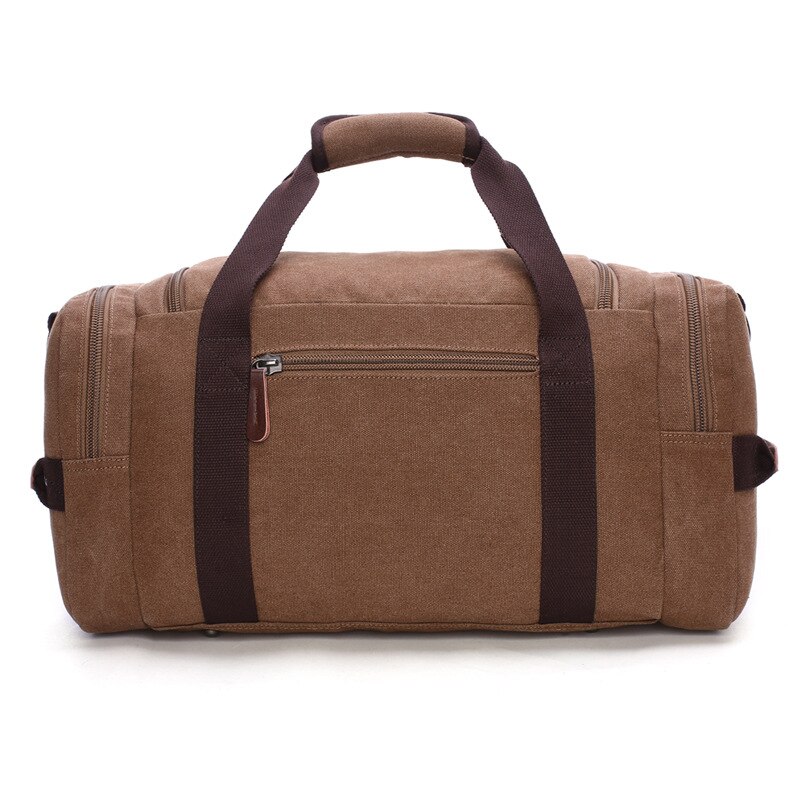 Mannen Canvas Reisbagage Tas Grote Capaciteit Schouder Handtas Crossbody Reizen Plunjezakken Vrouwen Duffle Handtas