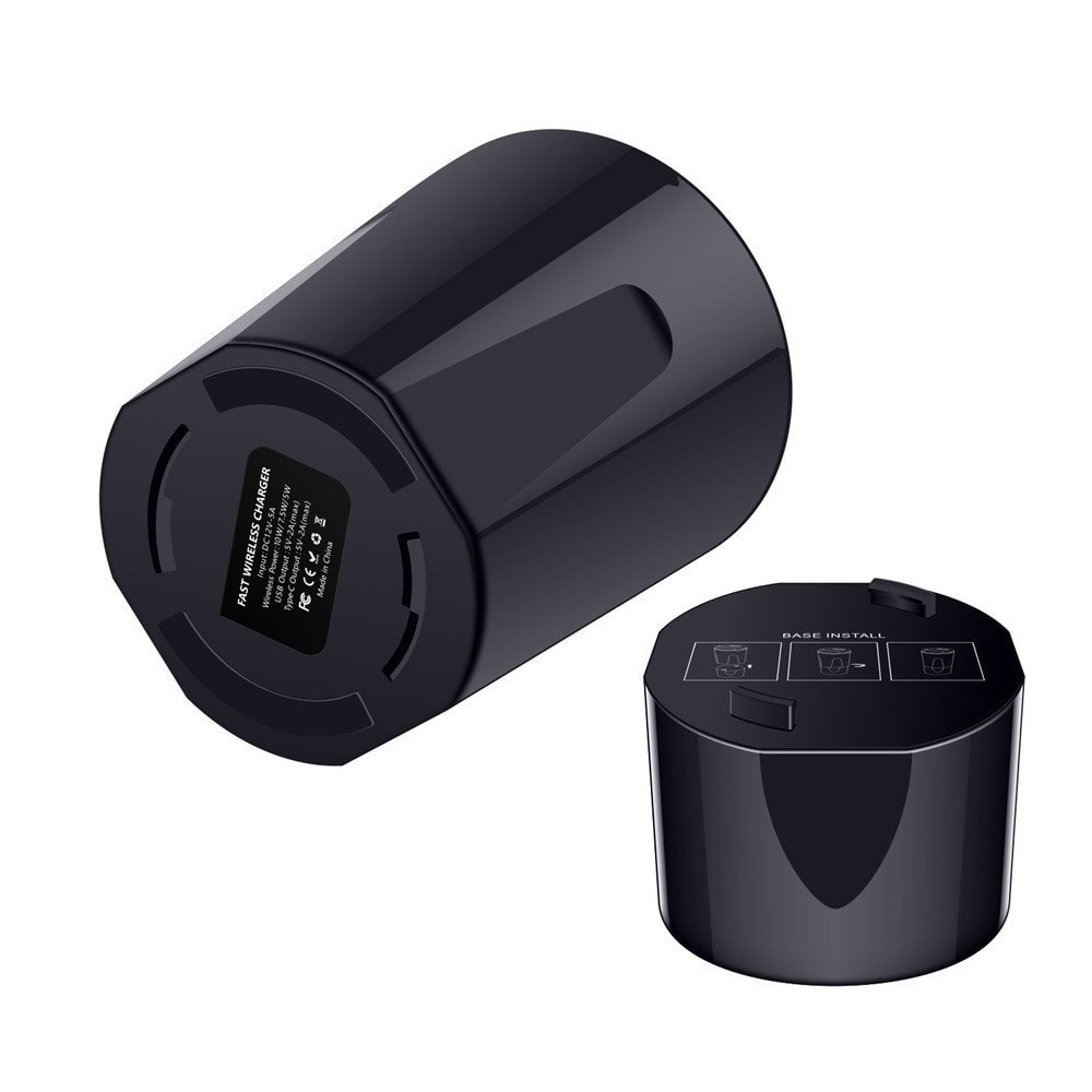 VELOCE 10W Caricabatteria Per Auto Senza Fili di Aria Supporto di Tazza Supporto Del Telefono Per il iphone XS Max Samsung S9 Xiaomi DELLA MISCELA 2S Huawei Compagno di 20 Pro 20