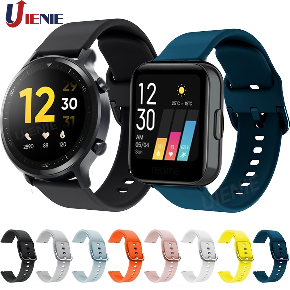 Silicone Band for Realme Watch S Strap Watchband Bracelet Sport Replacement Wristband for Realme Watch correa