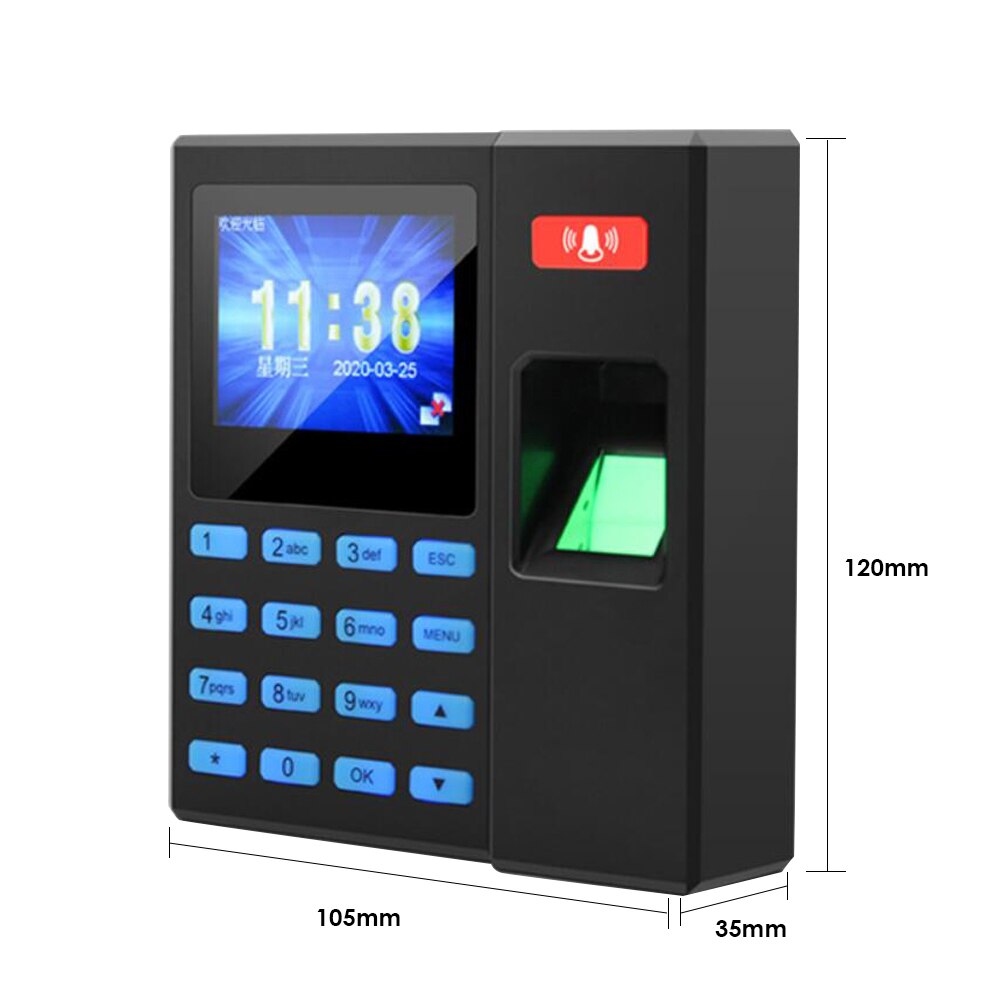 Fingerprint Recogn ID Card Reader Access Control System Biometric Time Attendance Access RFID Door Strike Access Control System