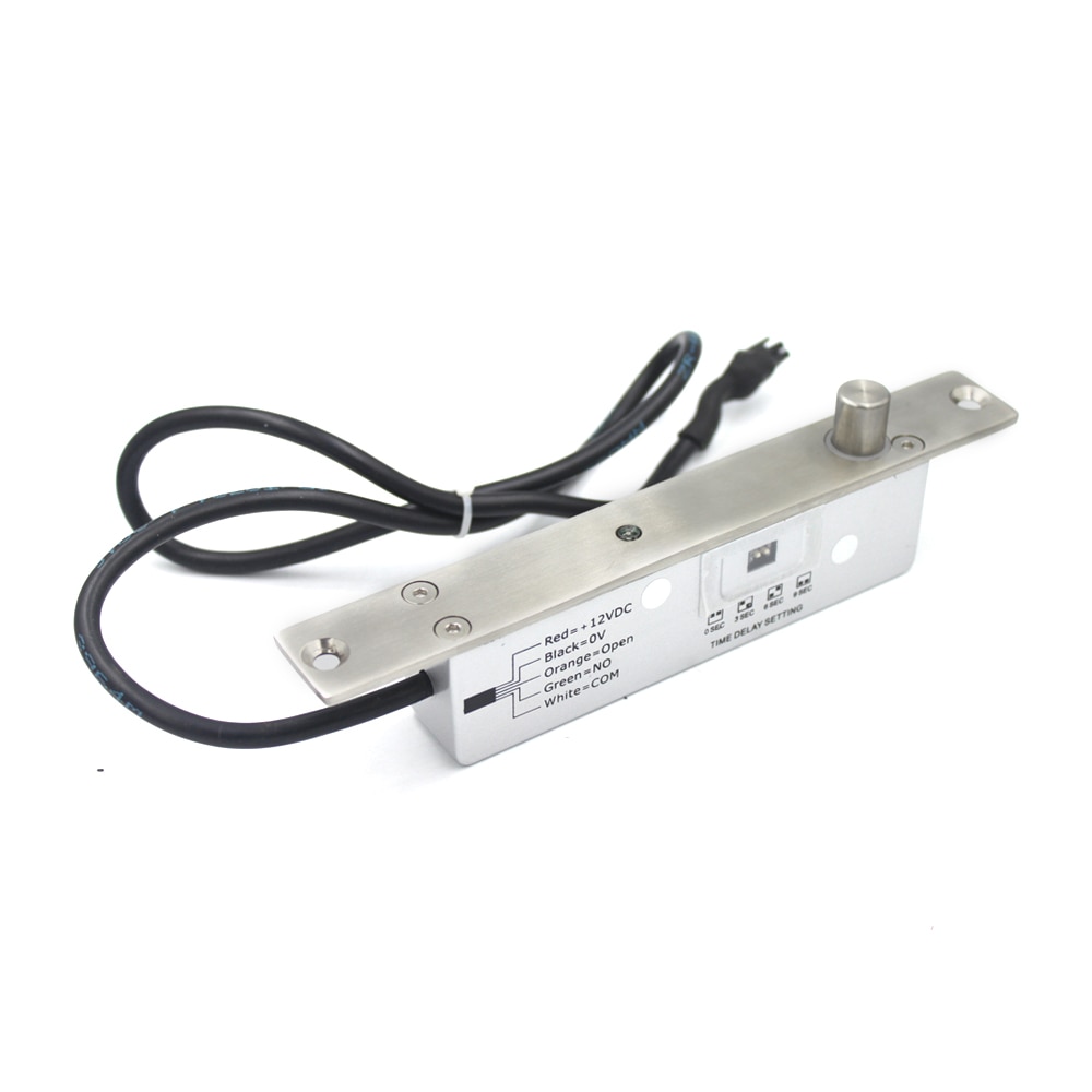 Electric Strike Door Lock Electronic NO Fail Safe Secure Mortise lock Electric Deadbolt For Access Control System