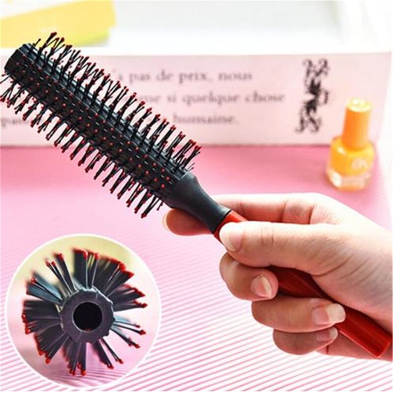1Pc Roller Hair Brush Round Comb Wavy Curly Styling Care Curling Salon Tool Hair Brush