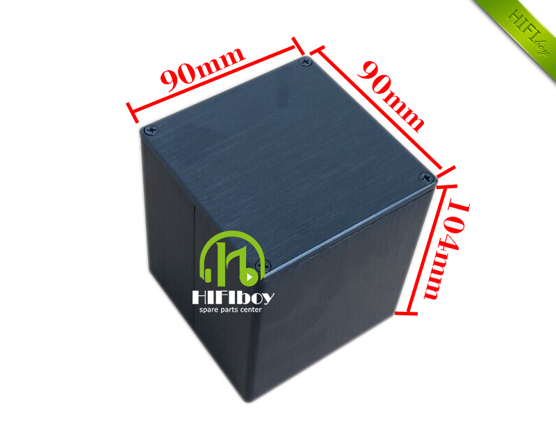 Platz transformator abdeckung die externe größe ist 90*90*100mm balck metall Metall Schild abdeckung