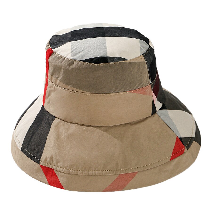 Été seau chapeau femmes plage soleil disquette chapeaux plat pliable coton casquettes