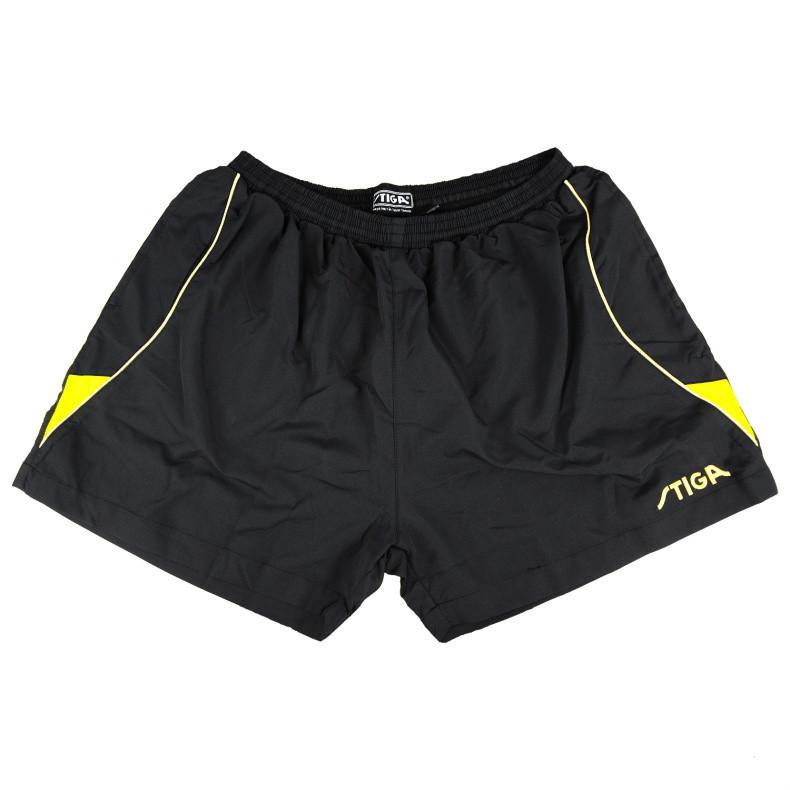 Stiga män bordtennisshorts snabbtorkande sportshorts pingiskläder sport t-shirts för män: G130214 / Xl