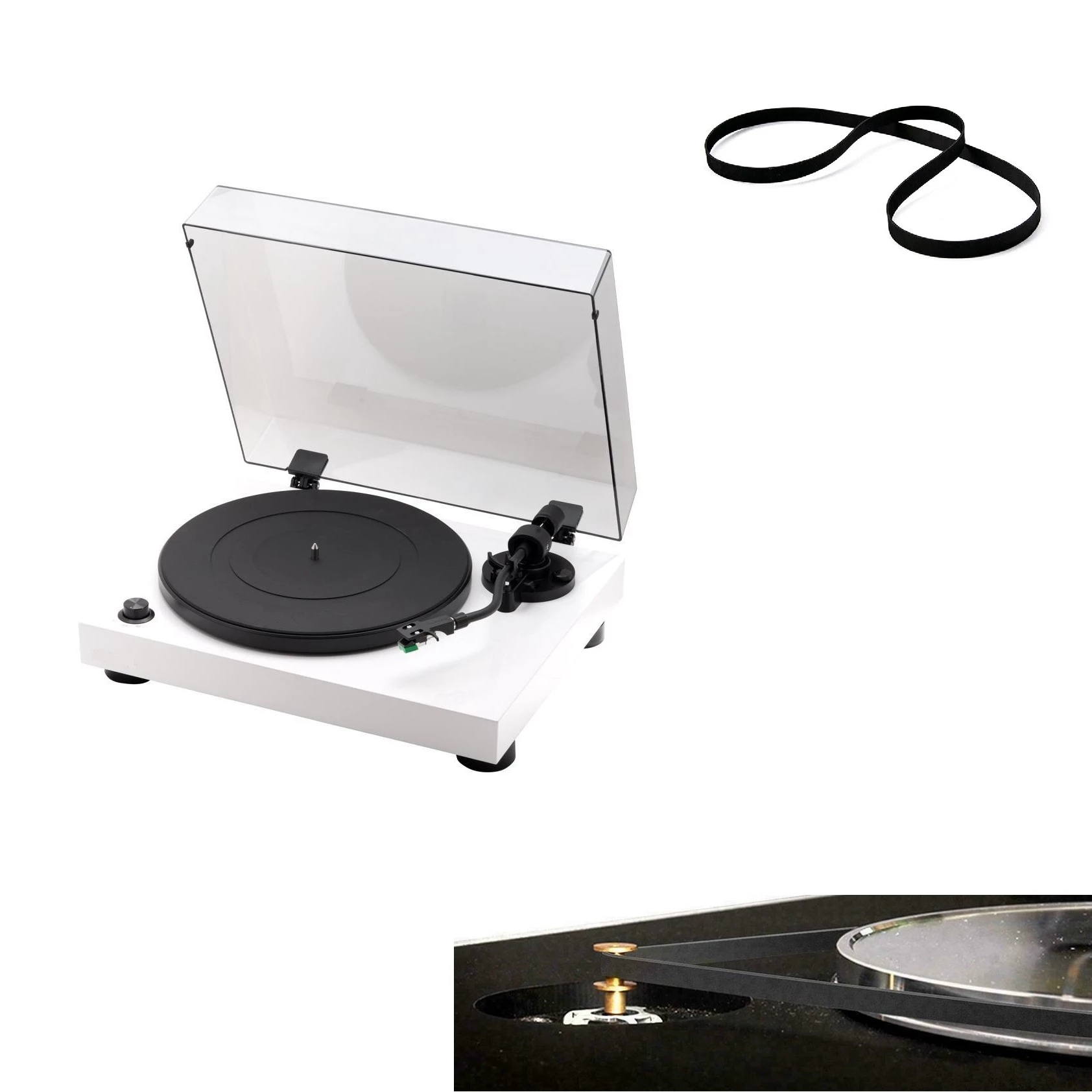 5mm Width Flat Rubber Drive Belts For VCR Reel-to-reel Turntables Audio Cassette Players Recorders Camcorders And Car Stereos