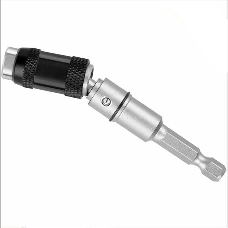 Electromagnetic Screw Bit Tip Quick Change Lockin Bit Holder With Spring Release Collar Flexible Durable Magnetic Shaft Drill