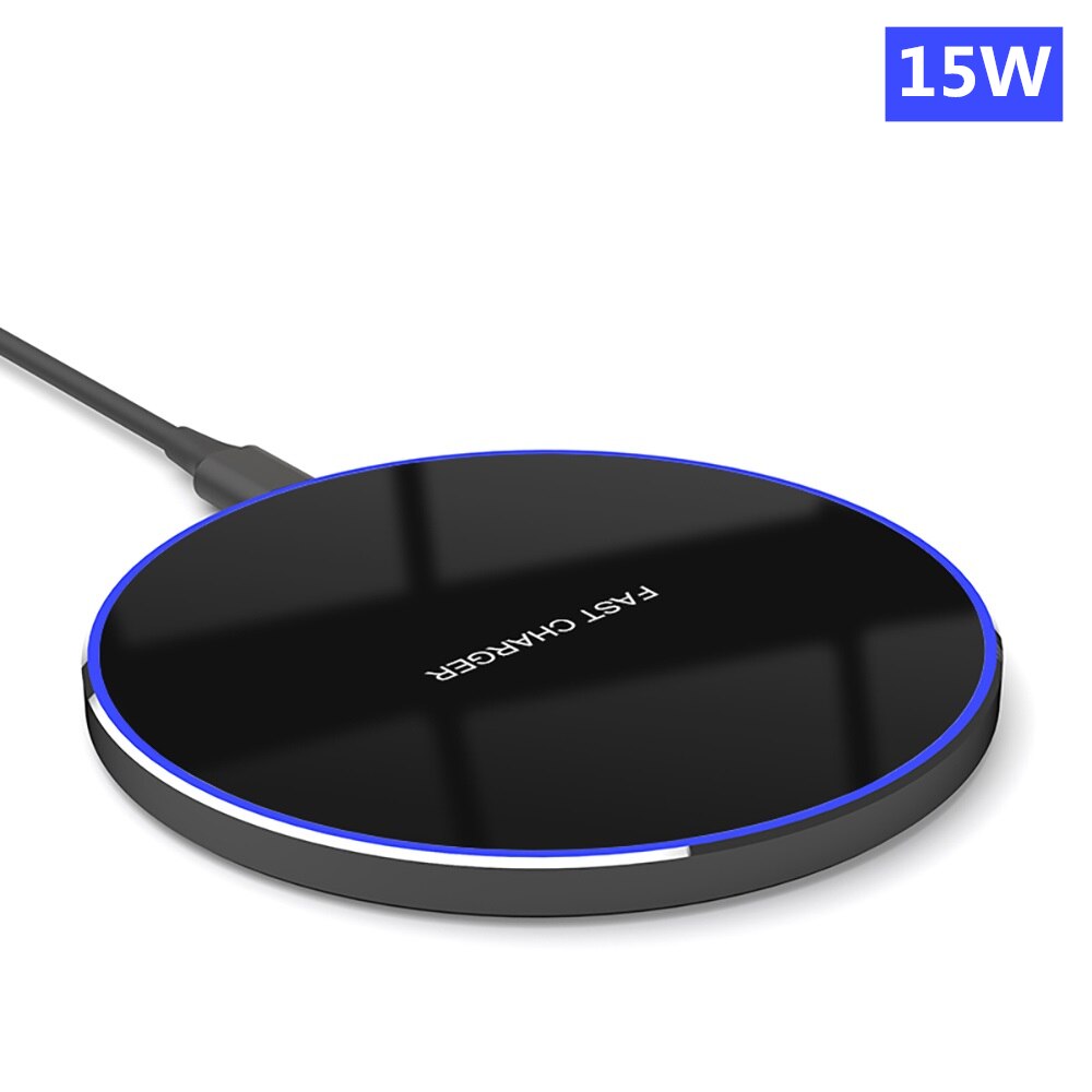 Bezprzewodowa ładowarka FDGAO 30W Qi dla iPhone 11 XR XS X 8 SE2 Samsung S20 S10E Huawei P40 zawodowiec kumpel 30 QC 3.0 USB C szybka ładowarka: 15W