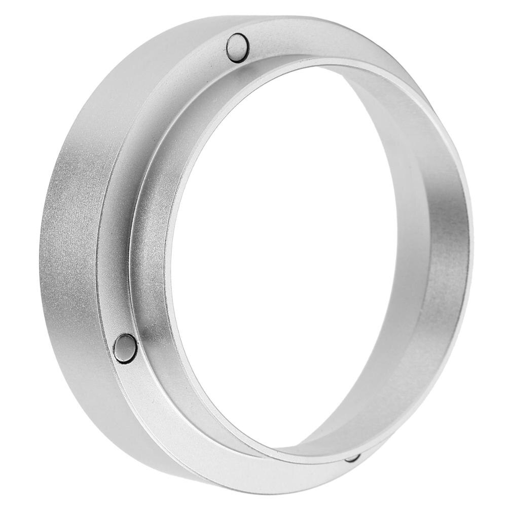 51Mm/53Mm/58Mm Koffie Doseren Ring Doseren Trechter Met Magnetische Vervanging Grijs Koffie Maken Gereedschap koffiezetapparaat Accessoire