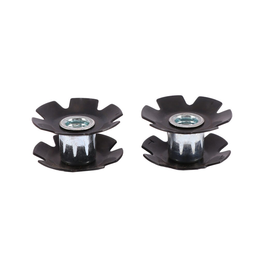 2 stücke Fahrrad Headset Sterne Muttern Fahrrad Gabel Montieren Ader MTB Befestigungs Schrauben Muttern für 1-1/8 "28,6mm Gabelschaft Threadless Gabel