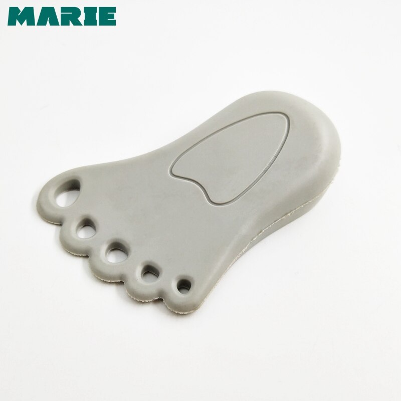 MARIE Fuß bilden Finger Sicherheit Tür Stopper Gummi Tür Stopper Zauberstab Schutz freundlicher Genießen Block Schutz Keil Tür Puffer: grau