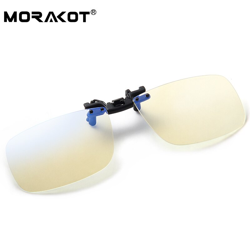 Gafas MORAKOT Anti Blue Rays, gafas con Clip, protección de ojos, resistente a la radiación, gafas anti-azules JP01282