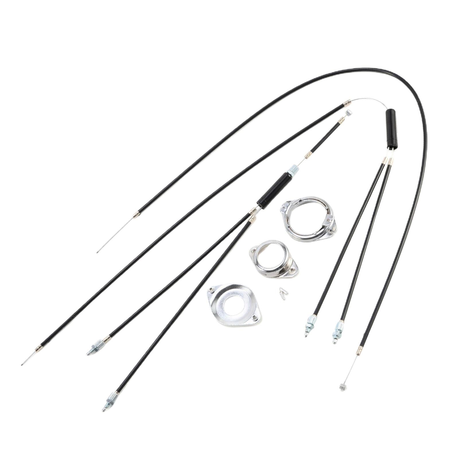 Bmx gyro bromskablar fram bak med rotor full detangler set