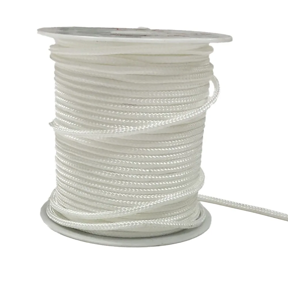 Seil Trimmer Anlasser Linie 2/4/5/10M 2M/4M/5M/10M Kabel 2,5/3/3,5/4mm 2,5mm/3mm/3,5mm/4mm Für Kettensäge Für Rasenmäihr: Grau