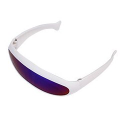 Plastikowe wiatroodporne zwierzęta kot okulary przeciwsłoneczne przyszłe okulary w stylu światowym soczewka antyrefleksyjna unikalne produkty dla kotów akcesoria dla psów przedmioty: niebieski Reflection