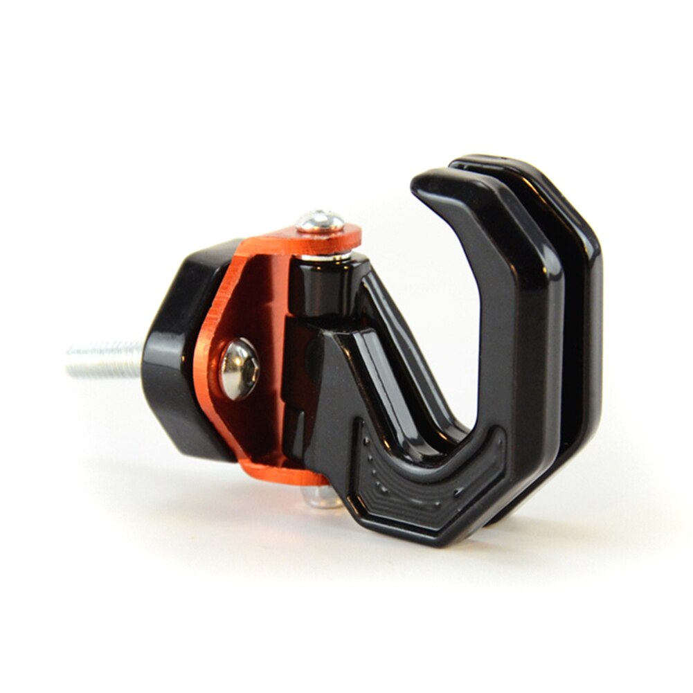 Universal Motorcycle Hook Aluminiumlegering Verdikte Scooter Motorfiets Dubbele Haken CSL88: Oranje