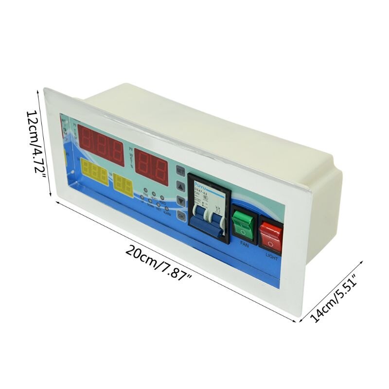 Multifunction Incubator Temperature Humidity Controller Automatic Eggs Hatcher R7RC