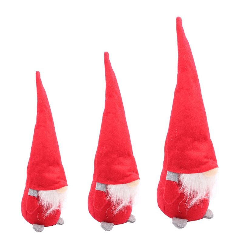 Kerst Gnome Pop Decoratie Multi-Size Kerstman Pluche Handgemaakte Decoratie