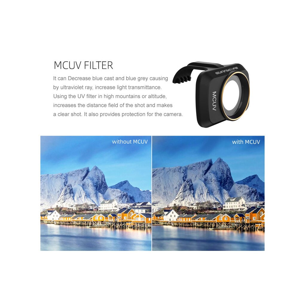 6 IN 1 Filter für DJI Mini 2 Drone UV CPL ND CPL ND NDPL4/8/16/32 Kamera objektiv Protector für DJI Mavic Mini Drone Zubehör