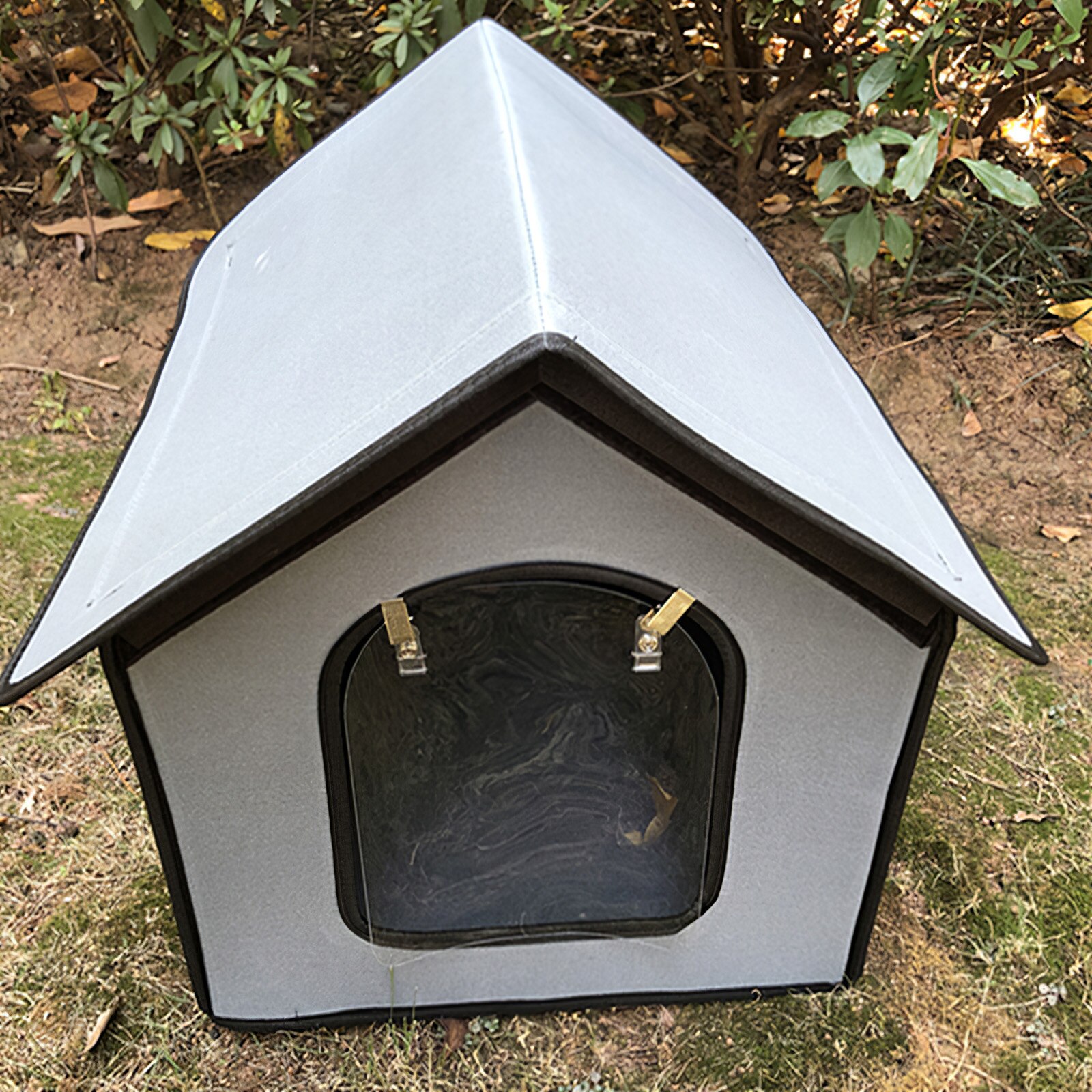 Pet House Waterproof Rainproof Warm Comfortable Portable Foldable Semi-Enclosed Outdoor Sleeping For Pet Supplies
