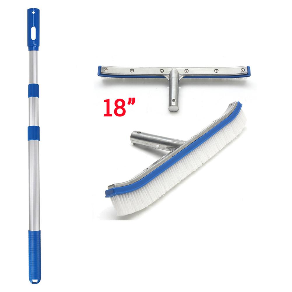 Sturdy Aluminum Telescopic Swimming Pool Pole Adjustable Pool Pole Adjustable Pool Pole Accessories