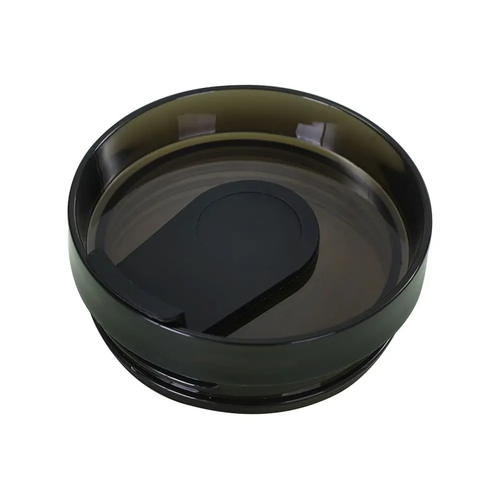 Tapas de plástico duraderas para taza de café, repuesto Multicolor, cubierta de botella de agua, reutilizable, tapa de frasco de taza de viaje, al aire libre: Azul oscuro