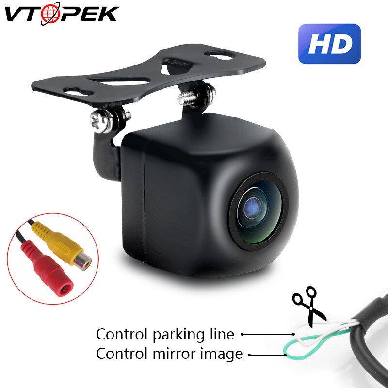 YuanTing-caméra de recul HD 8, étanche, avec Vision nocturne LED, caméra de recul, grand Angle, étanche, adapté pour voitures, écran sans fil 12V: C1059