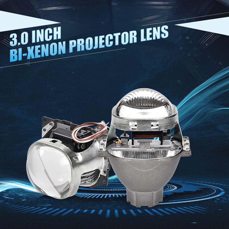 3.0 Inch Q5 H7 Hid Xenon Led Koplamp Bi Xenon Full Metal Projector Lens Voor Auto Styling Hoofd Licht Lamp lenzen