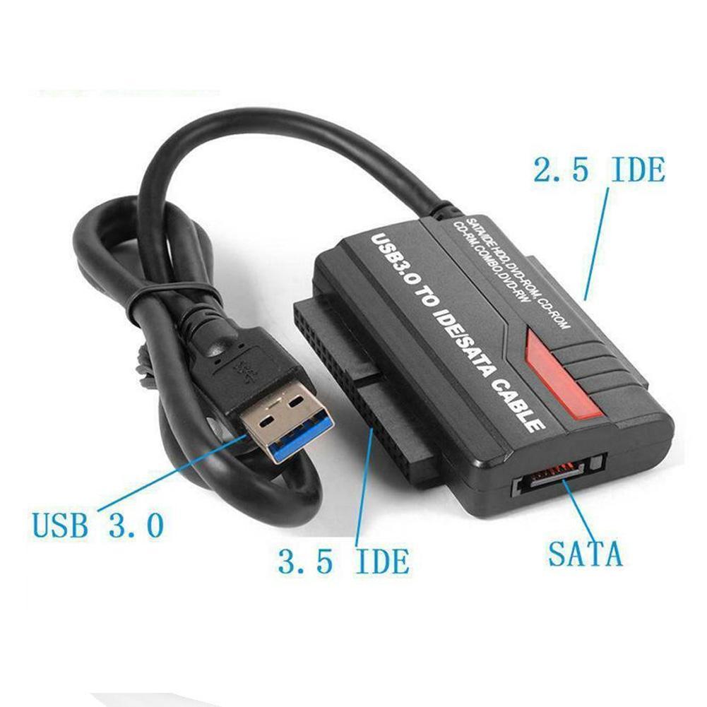 USB3.0/2.0 Fast Drive Line IDE/SATA cable Hard Adapter HDD Convert 2.5 Inch Mobile Reader 3.5 Adapter Connection Card Inch Q6I2