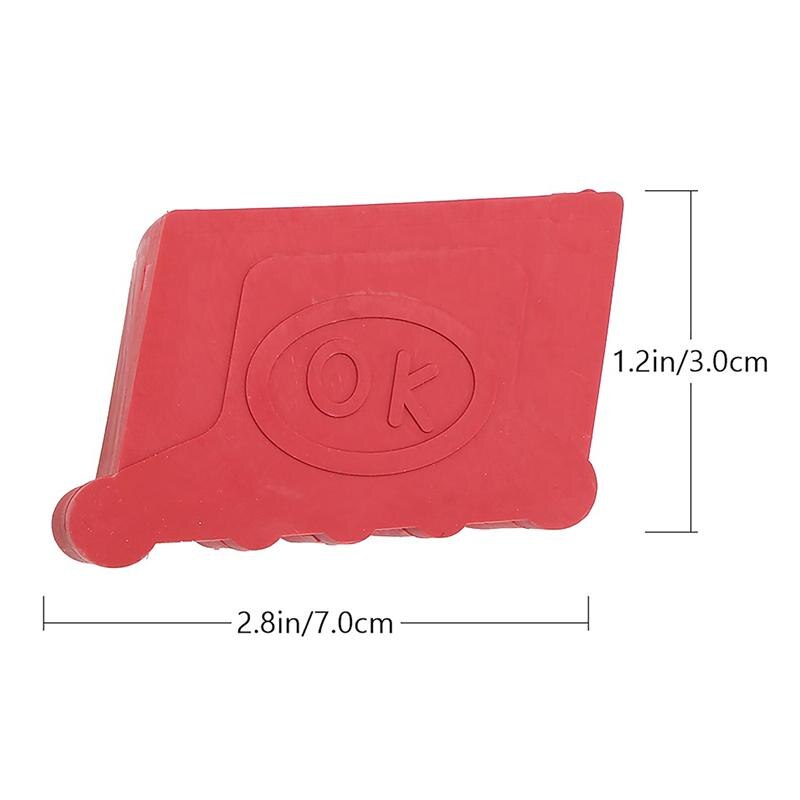2Pcs Voedsel End Cover Trapladder Skid-Proof Pads Voeten Rubber Cover Ladder Voedsel Cover Trapladder Voeten Pad Voor garage Ladder Thuis