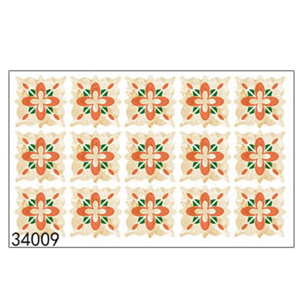 Tile Stickers Living Room Kitchen Bedroom Floor Decoration Removable Wall Sticker Home DIY Ornaments Ceramic Stickers #109: H