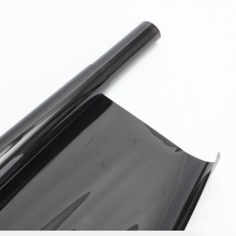 100Cm X 50Cm Zwart Autoruit Folies Tint Tinting Film Roll Auto Auto Thuis Vensterglas Zomer Solar uv Protector Sticker Films