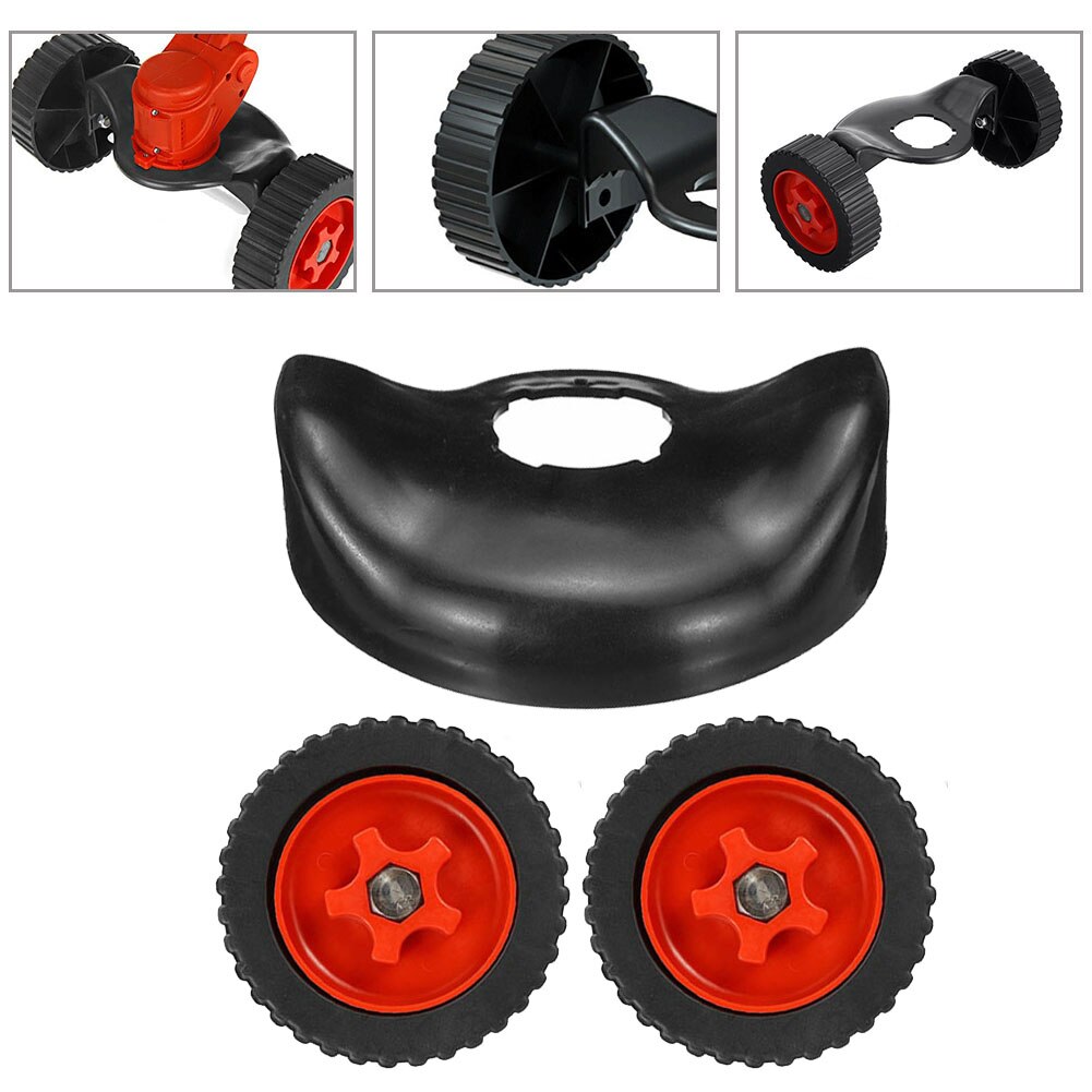 Roller Base For Lawnmover Trimmer Demolition Auxiliary Wheel Lithium Electric Mower Special Parkside Garden Power Tool
