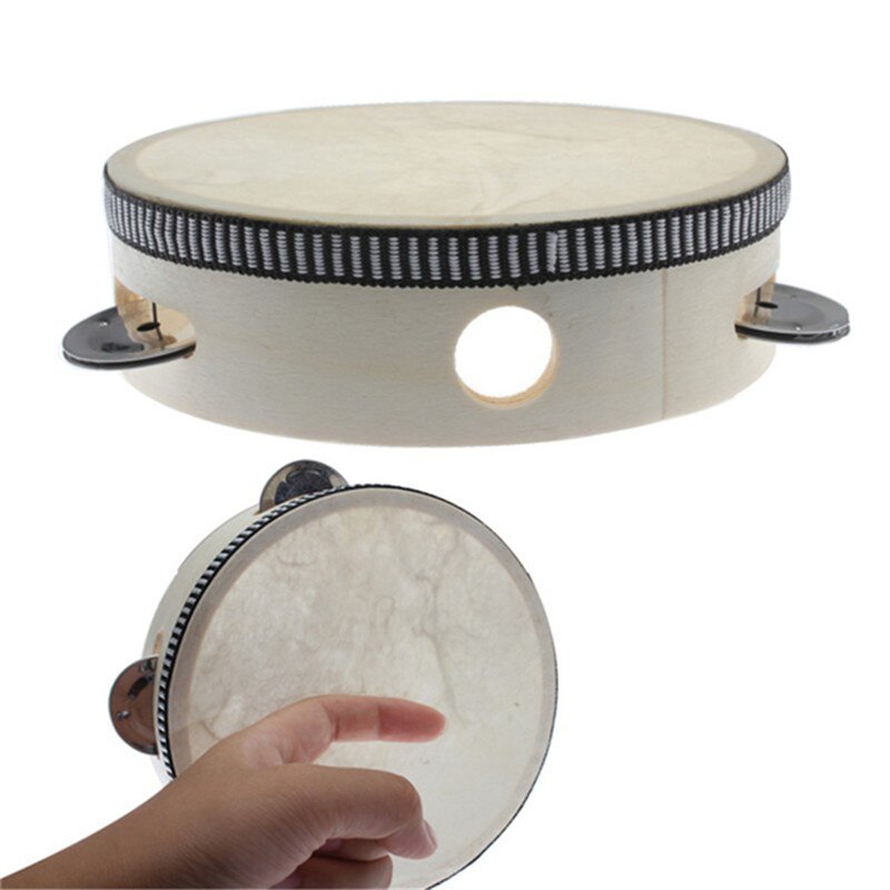 6 tum barn mini trumma barn tidiga pedagogiska musikinstrument baby leksaker slå instrument flickor pojkar dans hand trumma leksaker