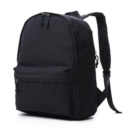Japan and South Korea leisure Oxford cloth backpack men and women students backpack backpack Korean tide travel bag: CONVENTIONAL Black