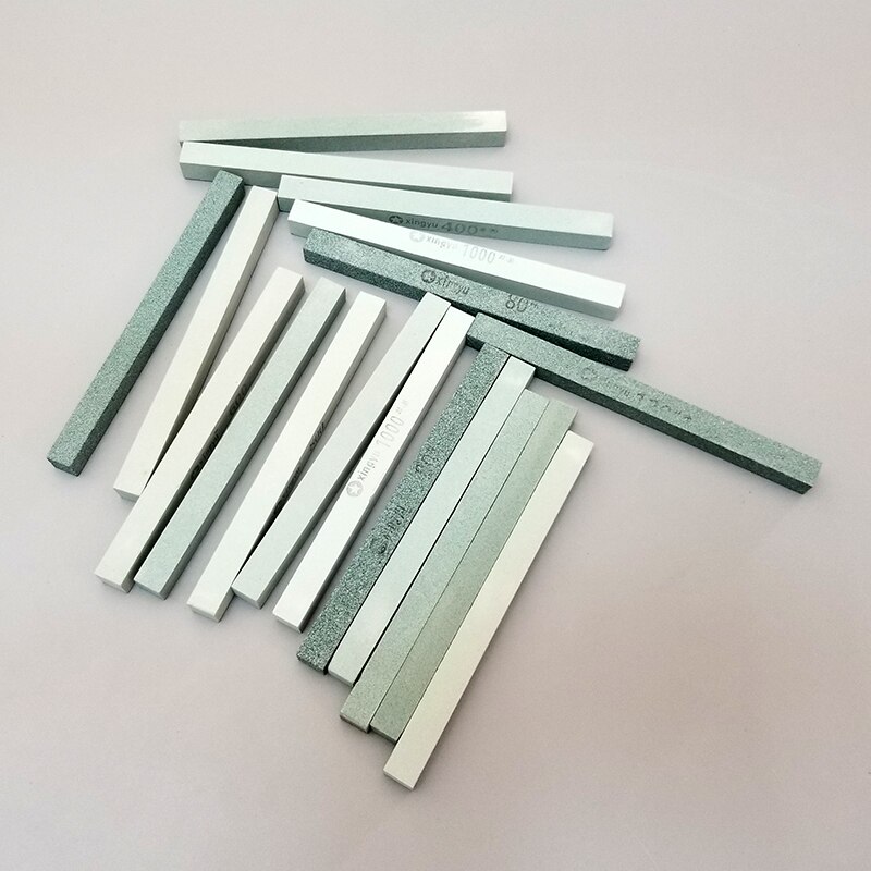 white corundum square strip sharpening stone sharpener fixed angle sharpener for whetstone knife sharpner kitchen tools